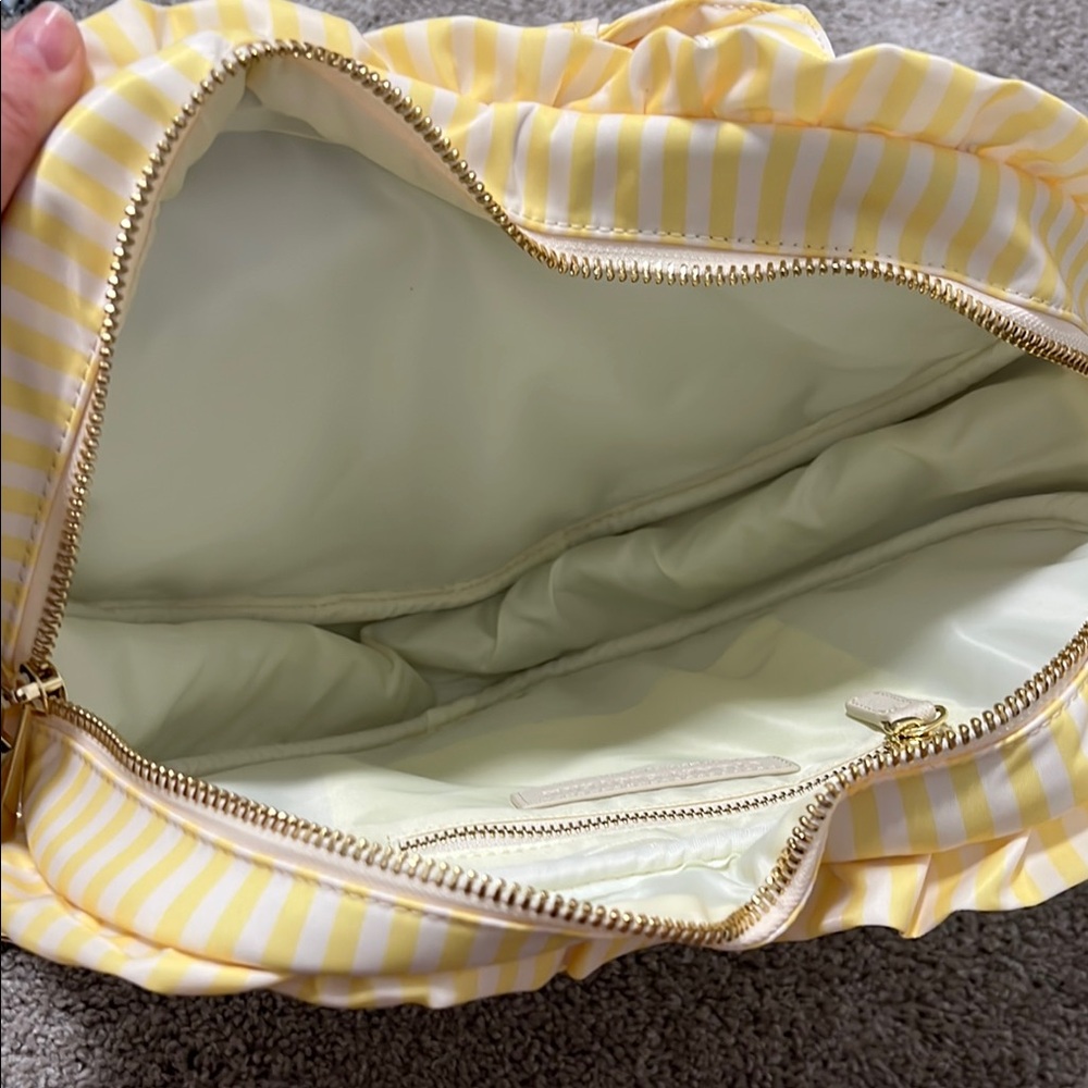 Stoney Clover Land Yellow Striped Heart-Shaped Bag - Picture 10 of 10